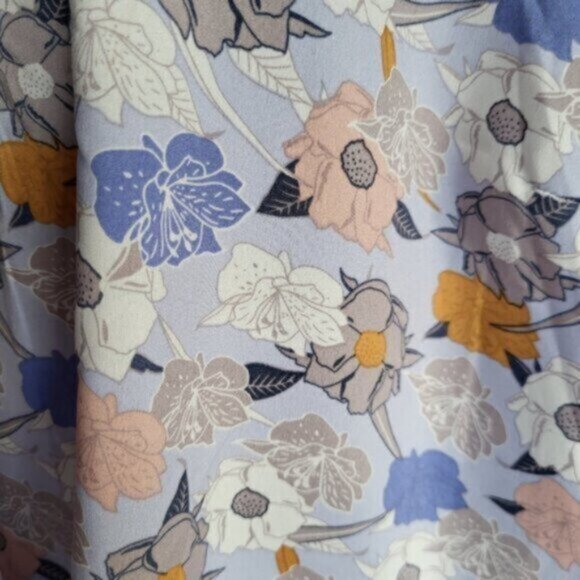 Mello`day Floral Print Blouse Size 3X - Picture 5 of 12